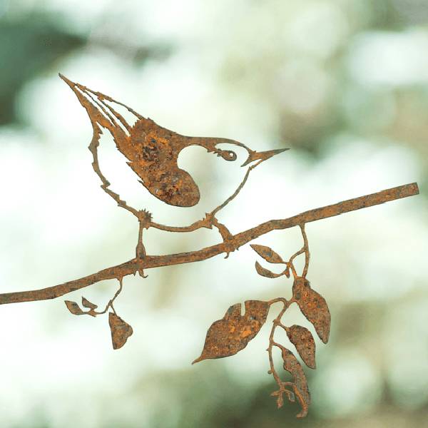 Vogelsilhouet Boomklever