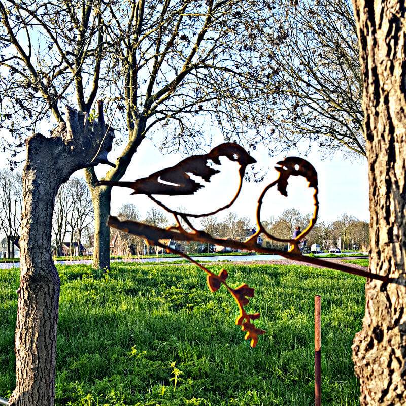 Bird Silhouette House Sparrows