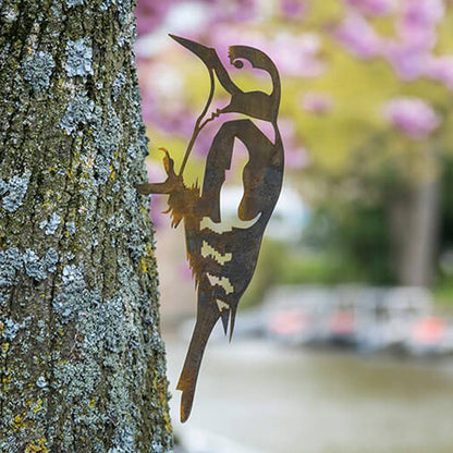 Vogelsilhouette Buntspecht