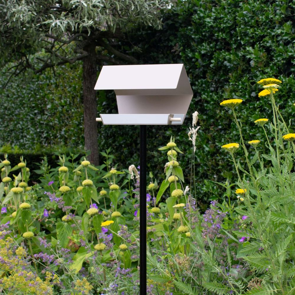 Open Diamond - Vogelvoederhuisje op paal - Diverse Kleuren