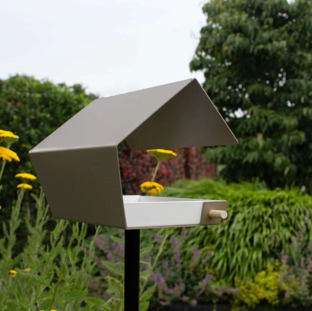 Open Diamond - Vogelvoederhuisje op paal - Diverse Kleuren