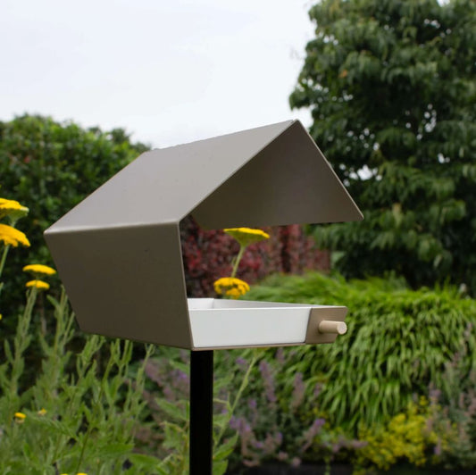 Open Diamond - Vogelvoederhuisje op paal - Diverse Kleuren