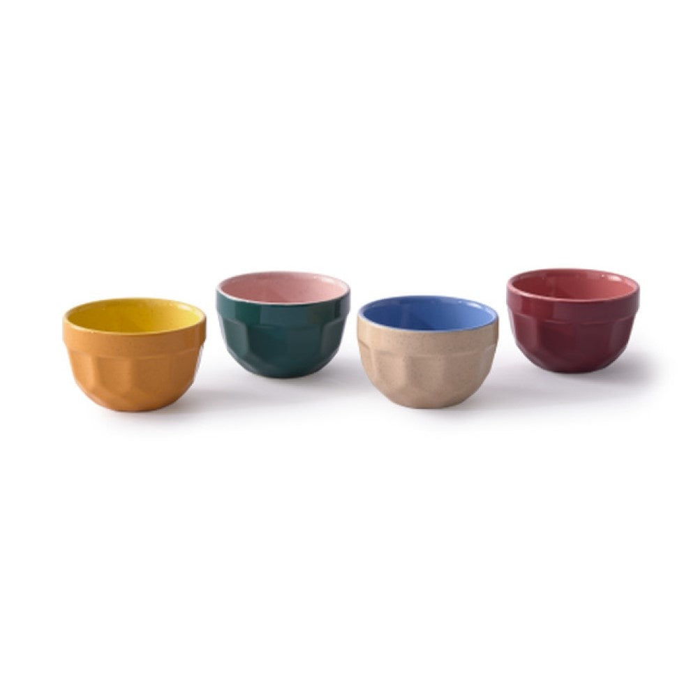 Cappuccinokopjes Multi-Colour - Set 4