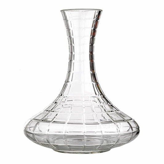 Clear Cuttings Glass Carafe