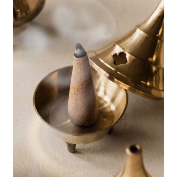 Incense burner with incense cone