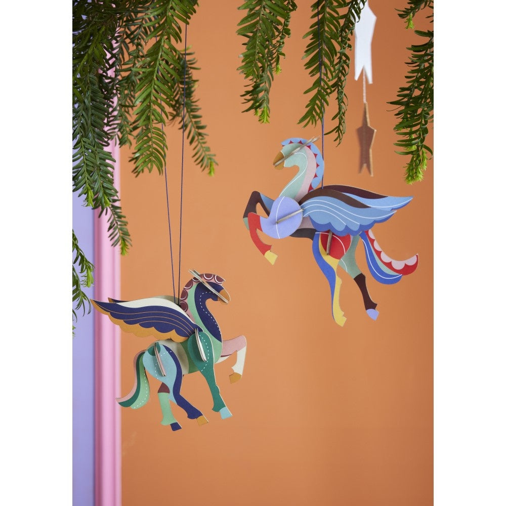 Ornament, Vliegende Pegasus set van 2