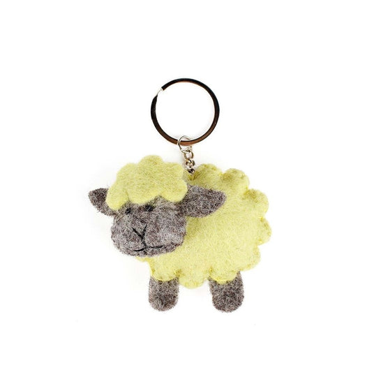 Keyring Sheep Pastel Shades - Various Colors