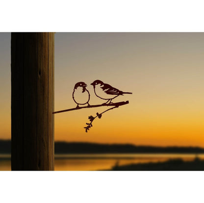 Bird Silhouette House Sparrows