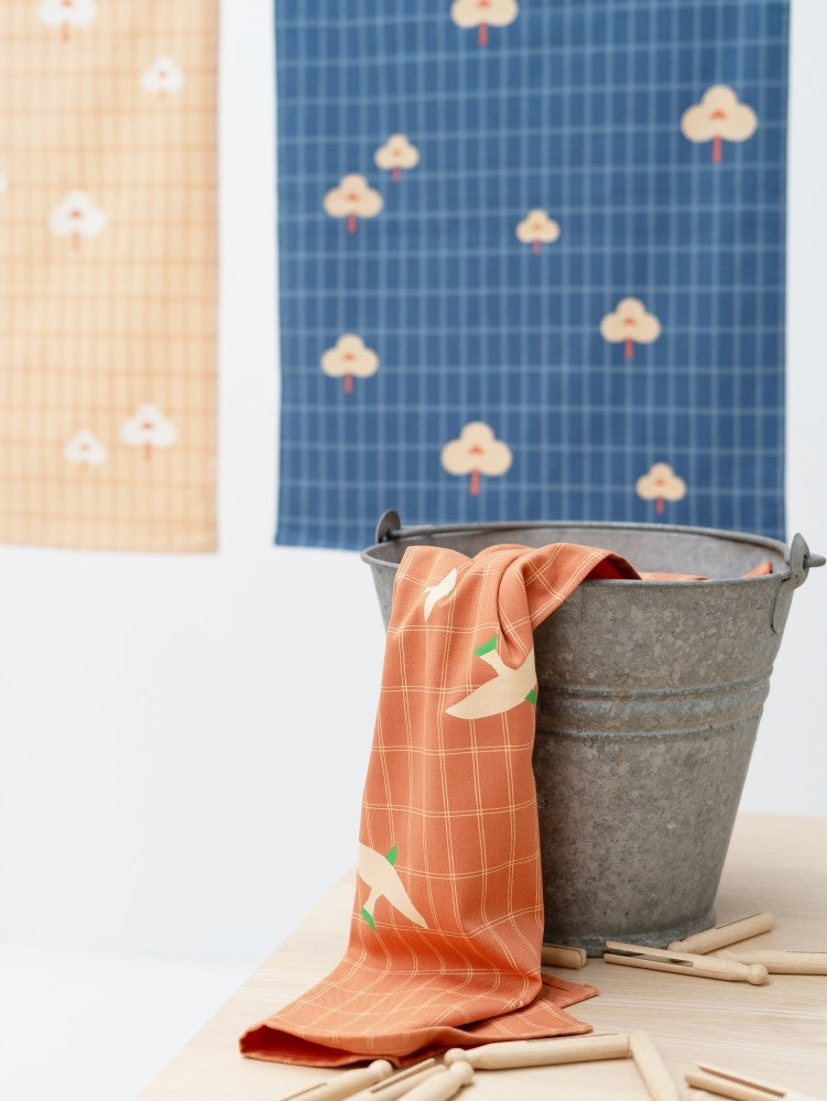 Tea towel Blue