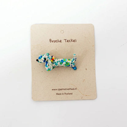 Broche Teckel