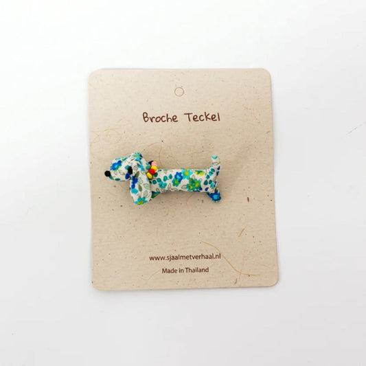 Broche Teckel