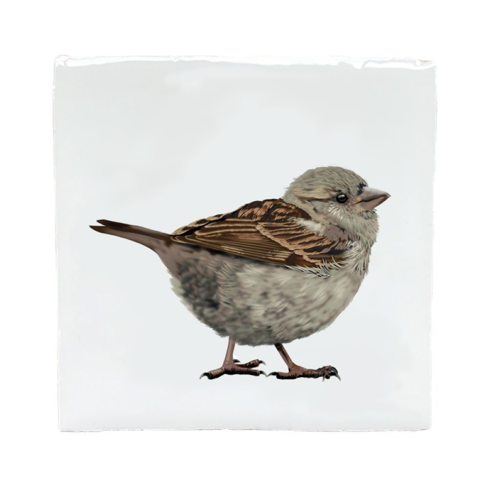 Vintage Tile House Sparrow - Various Variants