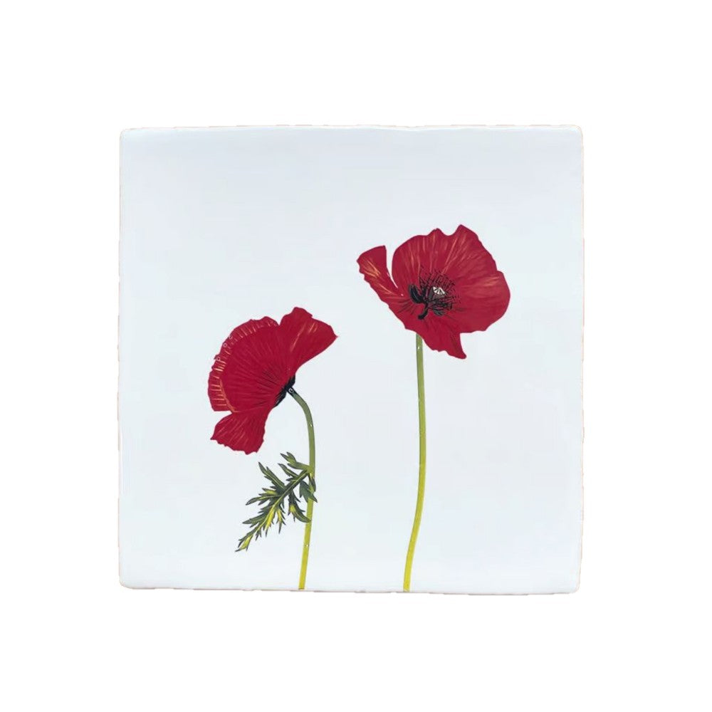 Vintage Tegel Insecten en Bloemen - Diverse Varianten