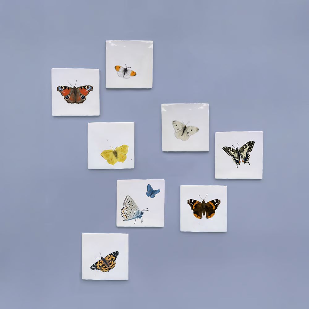 Vintage Tegel Insecten - Diverse Varianten
