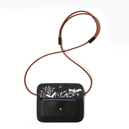 Hang On Leather Phone Pouch - Various Colors