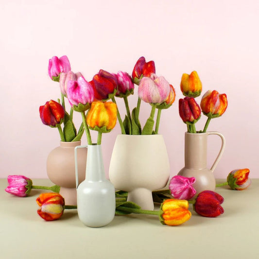 Tulp Wolvilt - Diverse Kleuren