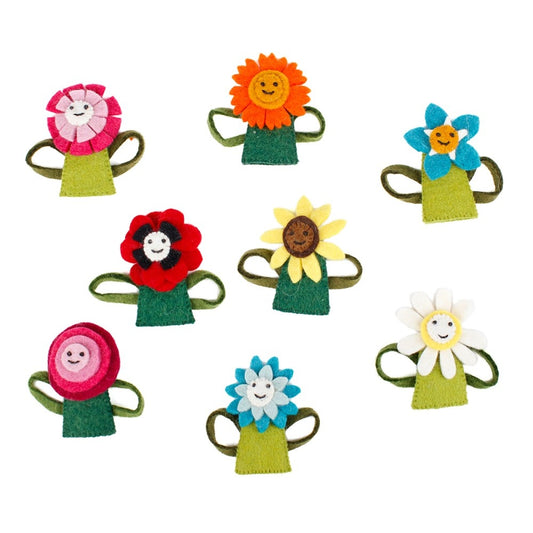 Finger Puppet Flower - Various Variants