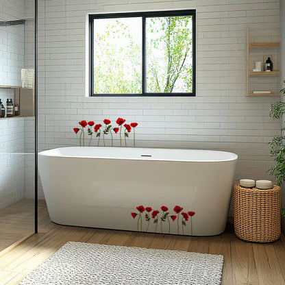 Wandtattoo Blumen &amp; Insekten - Verschiedene Varianten